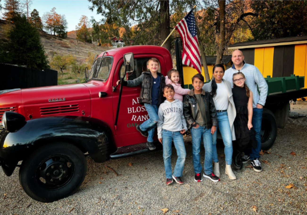 Family picture of  Dr. Mitchell McDowell